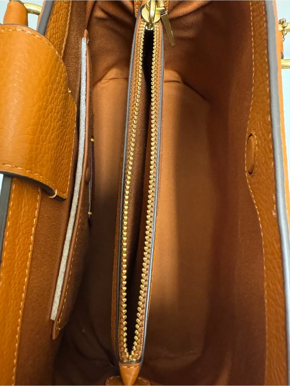 Coach Legacy Leather carryall tan and saddle